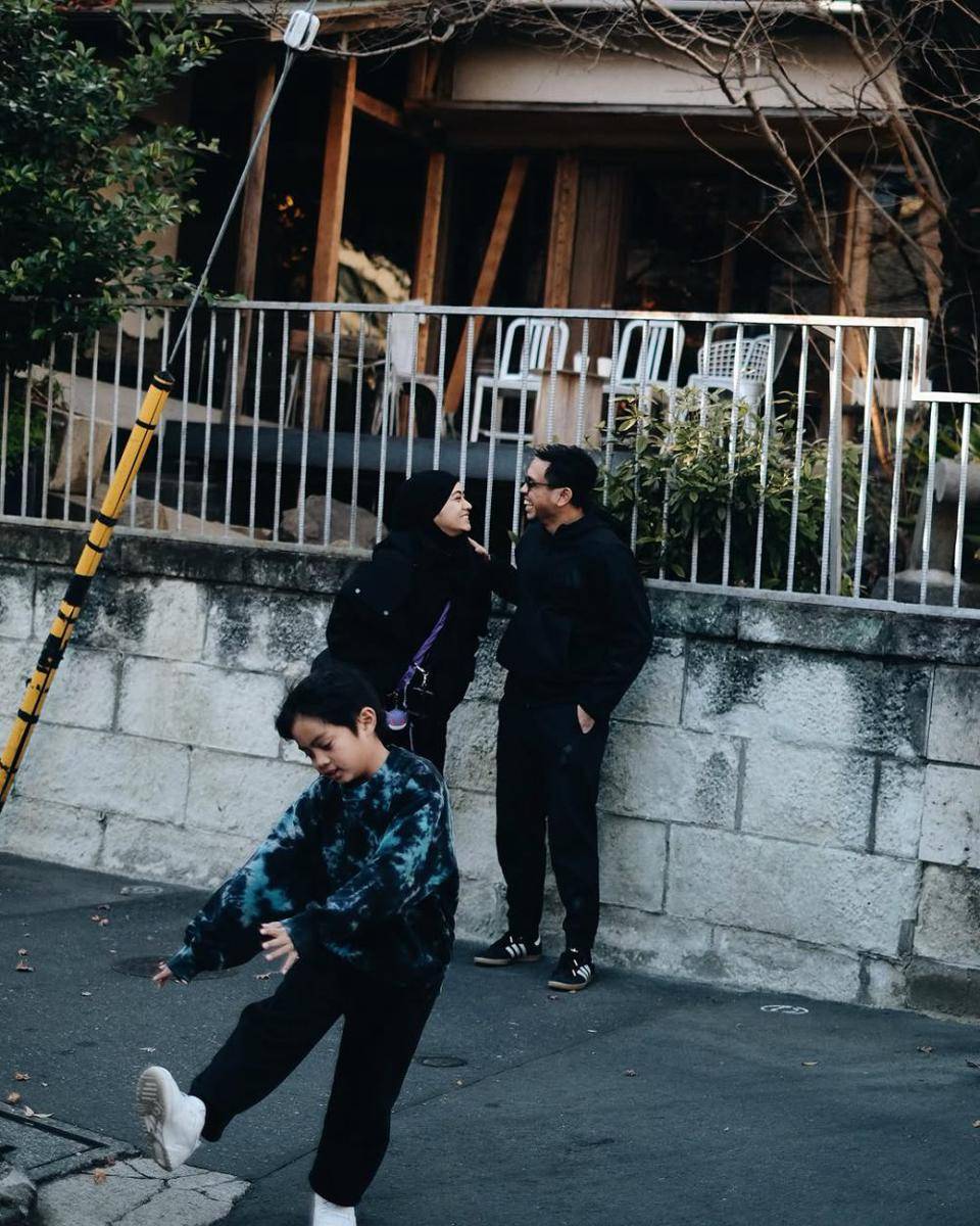 potret keluarga Ayudia dan Ditto (instagram.com/dittopercussion)