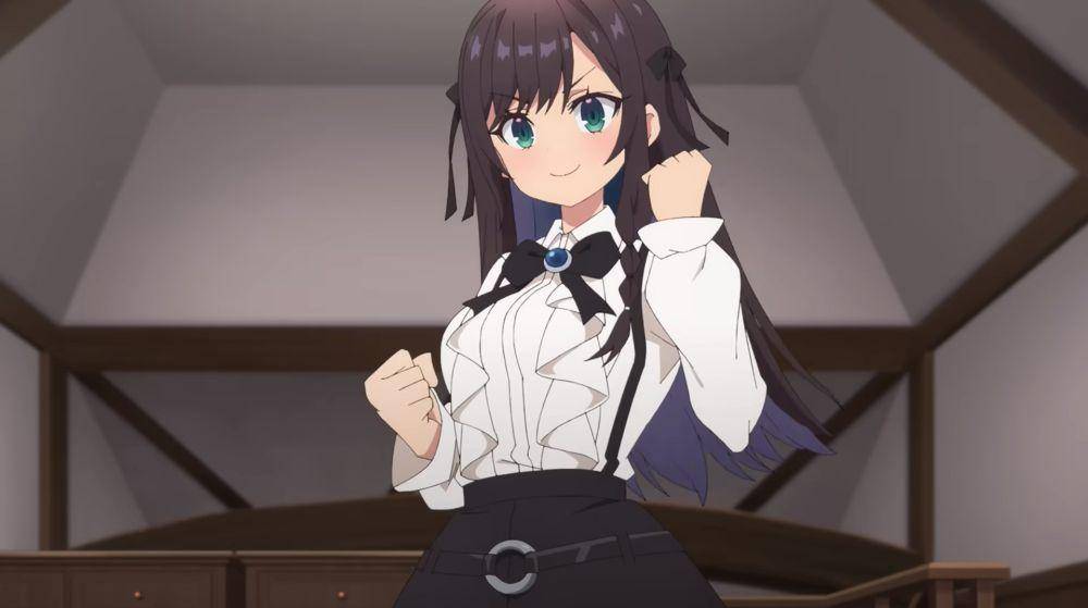 cuplikan anime I May Be a Guild Receptionist, but I'll Solo Any Boss to Clock Out on Time (dok. CloverWorks/I May Be a Guild Receptionist, but I'll Solo Any Boss to Clock Out on Time)