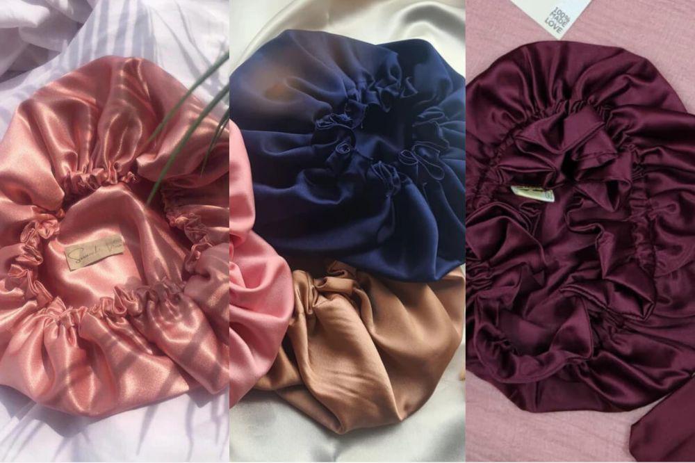 6 Produk Hair Bonnet Bahan Satin dan Silk, Lindungi Rambut Semalaman!