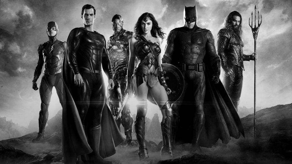 Poster film Zack Snyder's Justice League.(dok.DC Films/Zack Snyder's Justice League)