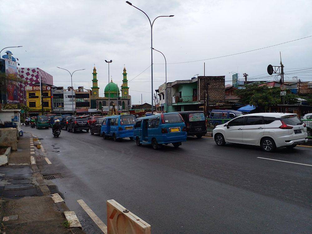 ilustrasi lalu lintas di Kota Depok (commons.wikimedia.org)