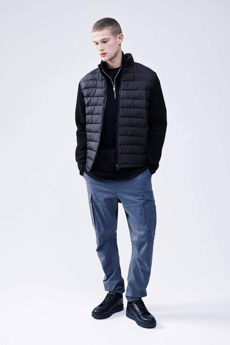 ilustrasi padded jacket (hm.com)
