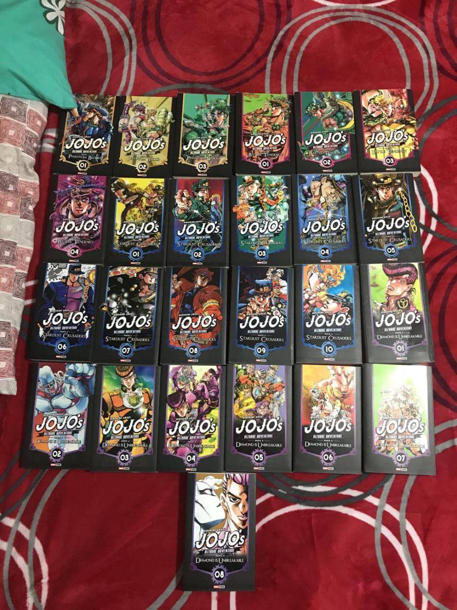 potret koleksi JoJo's Bizarre Adventure (reddit.com/user/4K41)