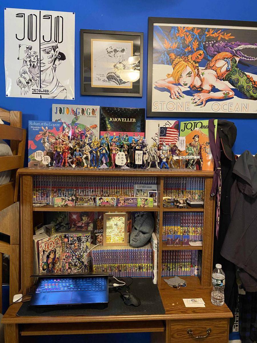 potret koleksi JoJo's Bizarre Adventure (reddit.com/user/Larupiahat)