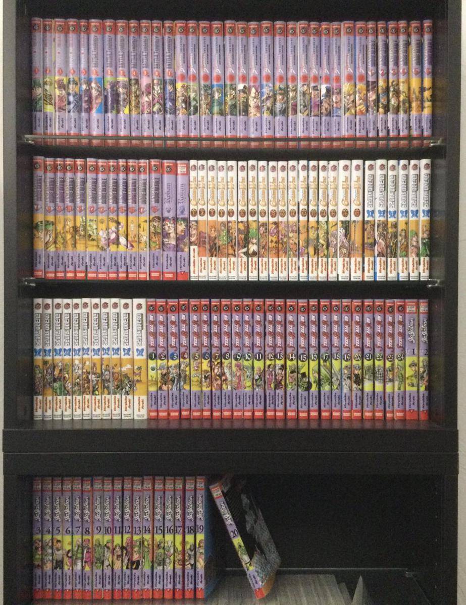 potret koleksi JoJo's Bizarre Adventure (reddit.com/user/jojosogood)