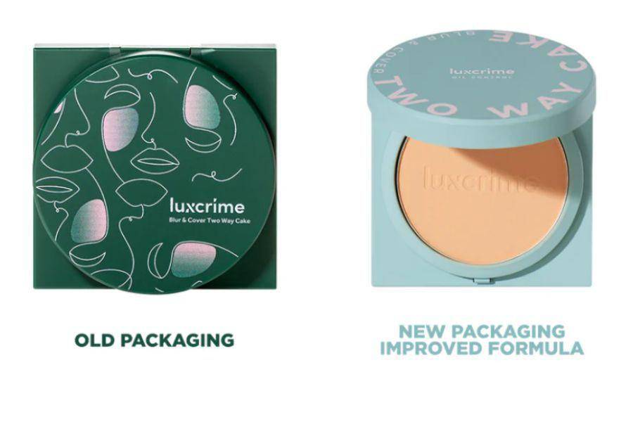 Luxcrime Blur & Cover Two Way Cake (dok. Luxcrime)