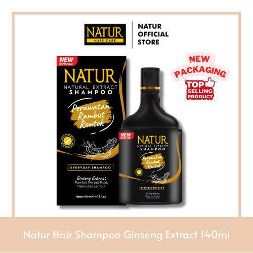 Natur Shampoo Extract Ginseng (shopee.co.id/Natur Official Store)