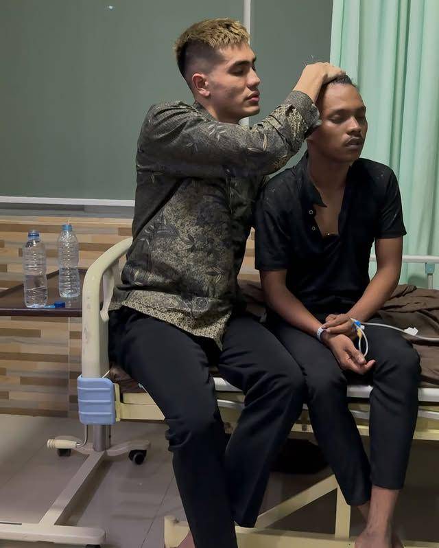 potret kenangan Aisar Khaled dan karyawannya yang meninggal dunia (Instagram.com/aisar_khaledd)