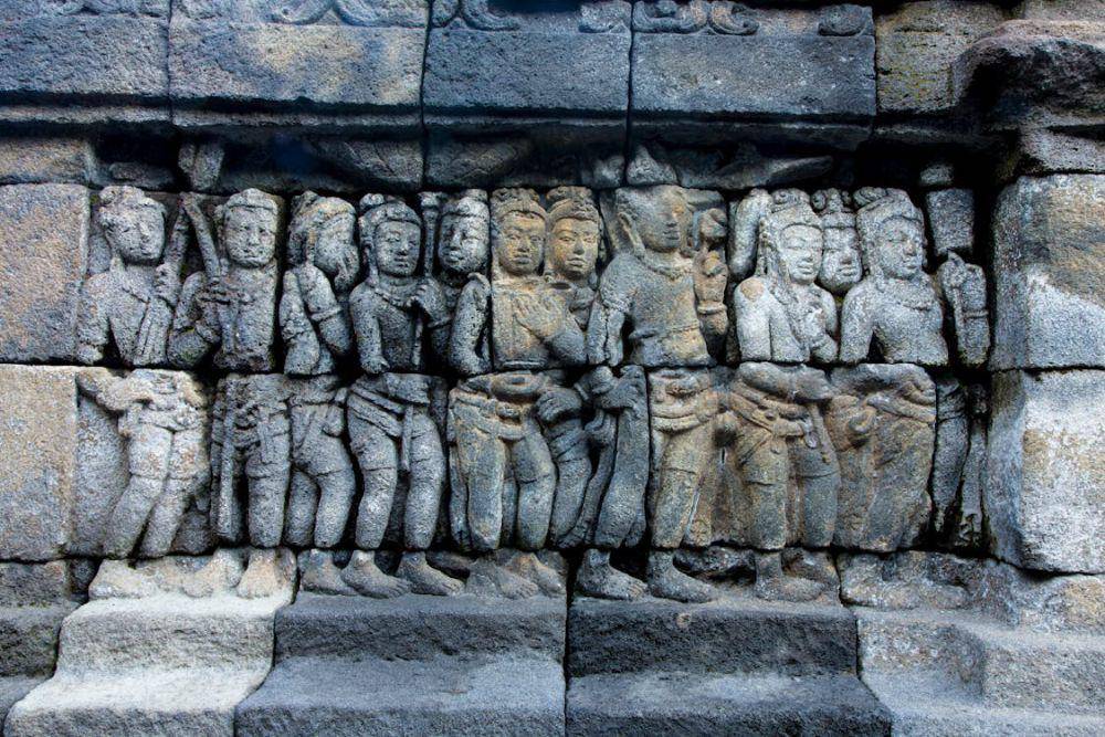 ilustrasi relief candi Borobudur (pexels.com/Charl Durand)