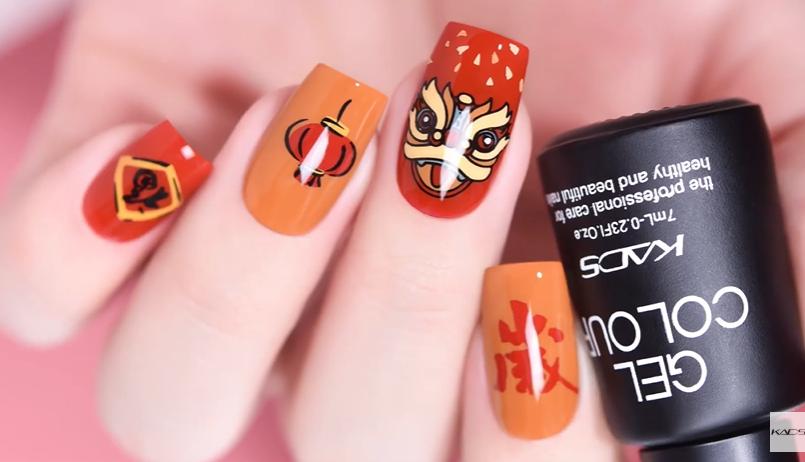 7 Ide Nail Art Tema Imlek 2025, Super Cantik dan Unik!