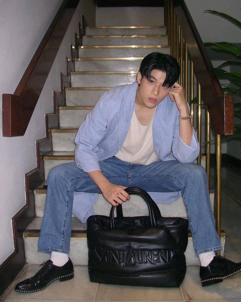 outfit soft boy ala Sky Wongravee (instagram.com/skywongravee)