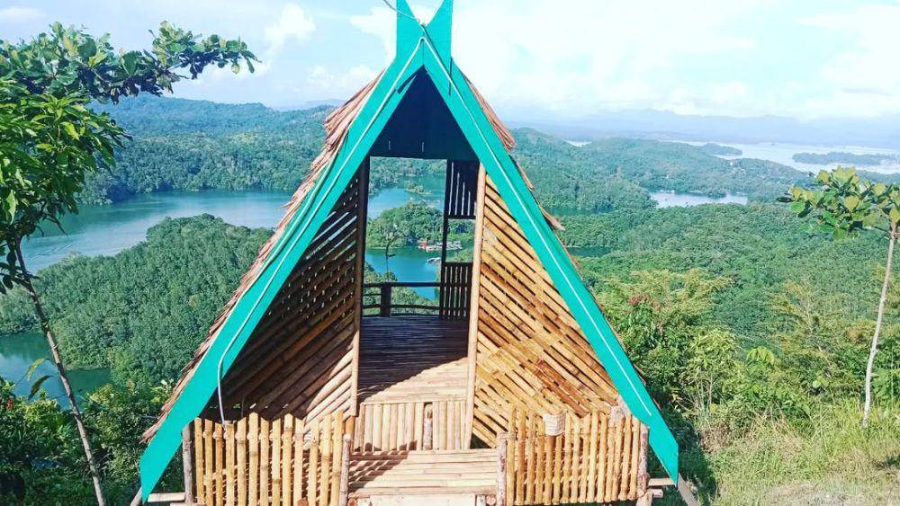 Lokasi wisata Bukit Matang Kaladan di Kabupaten Banjar Kalimantan Selatan. Instagram hakim_ojekwisata_matangkaladan