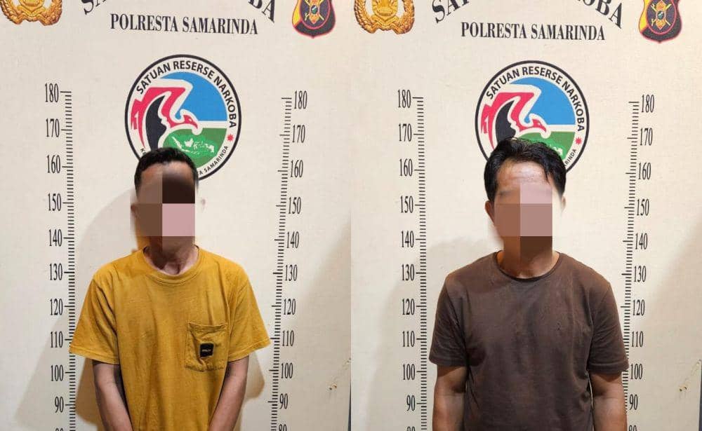 Polresta Samarinda Bongkar Peredaran Sabu dengan Tersangka PNS Kalsel