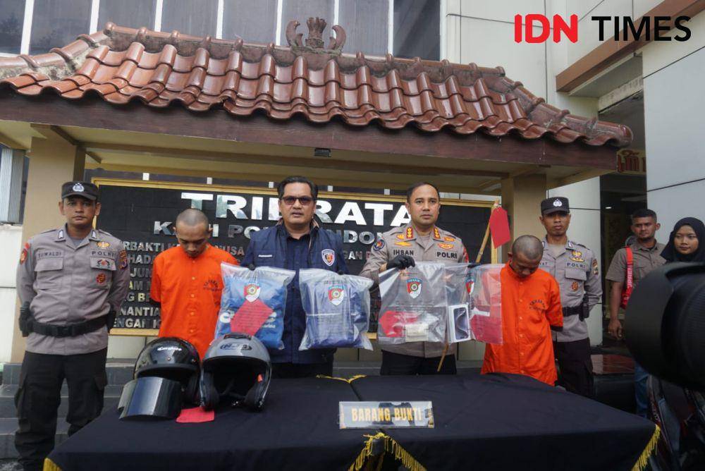 Ungkap kasus penjambretan terhadap mahasiswa di Gamping, Sleman. (IDN Times/Tunggul Damarjati)