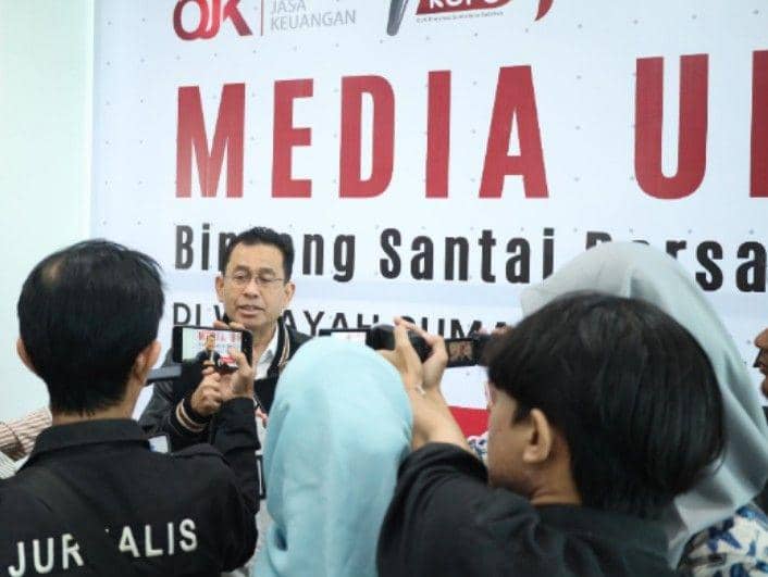 Kepala Otoritas Jasa Keuangan (OJK) Sumbagsel Arifin Susanto