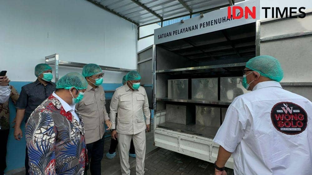 Kepala Bappenas melakukan peninjauan di SPPG Gagaksipat, Boyolali. (IDNTimes/Larasati Rey)
