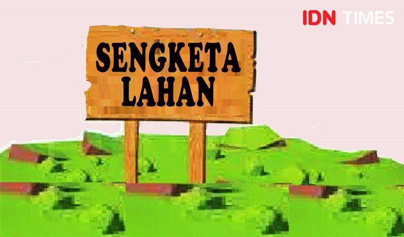 Ilustrasi sengeketa lahan (IDN Times/Ervan)