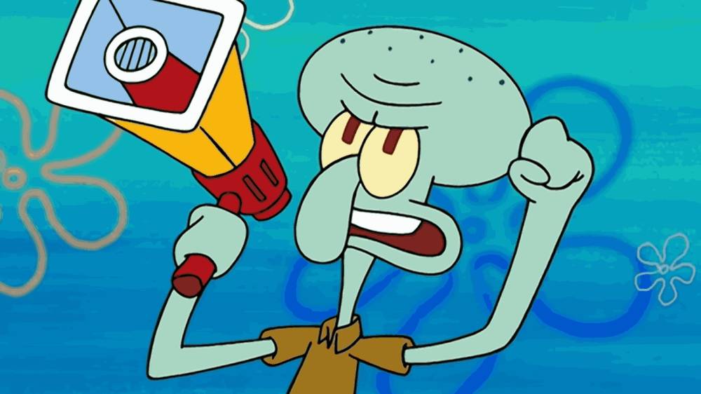 Squidward demo (dok. Spongebob Squarepants Official)