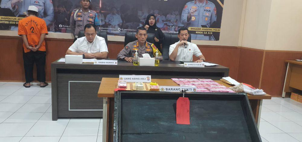 Ngaku Bisa Gandakan Uang, Ustaz di Pandeglang Ditangkap Polda Banten