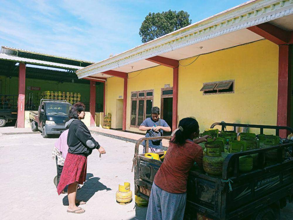 Salah satu agen LPG terbesar di Kabupaten Magetan. IDN Times/ Riyanto.