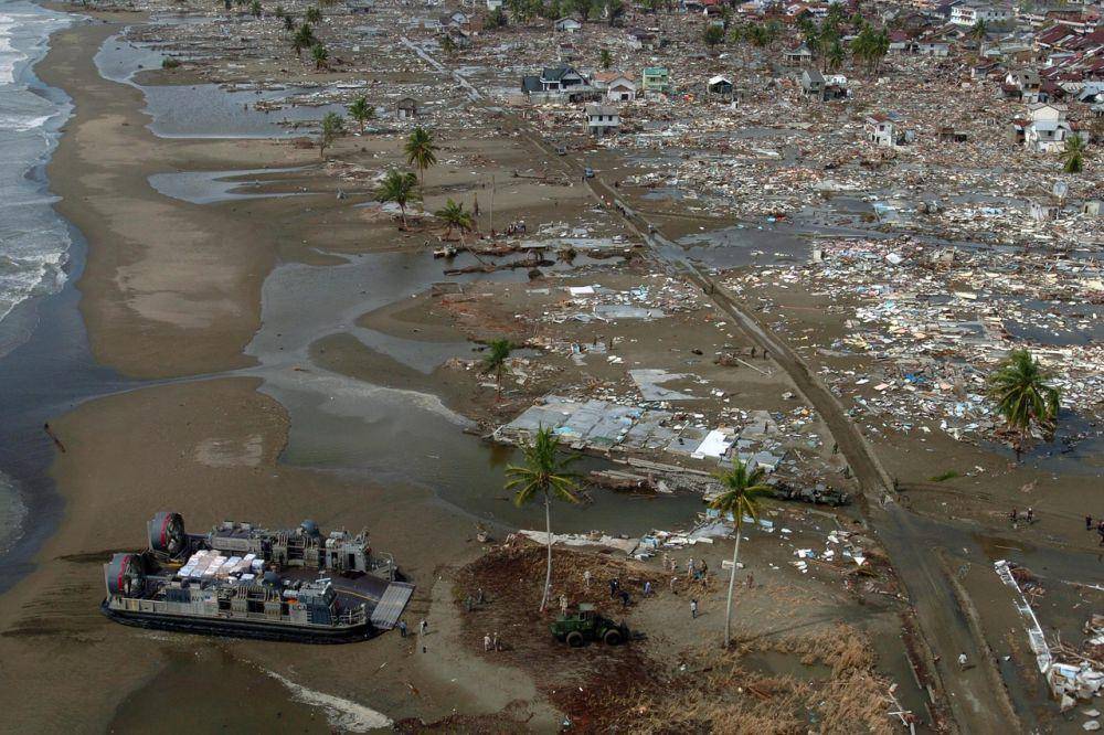 ilustrasi pasca tsunami (bukan di Indonesia) (pixabay.com/WikiImages)