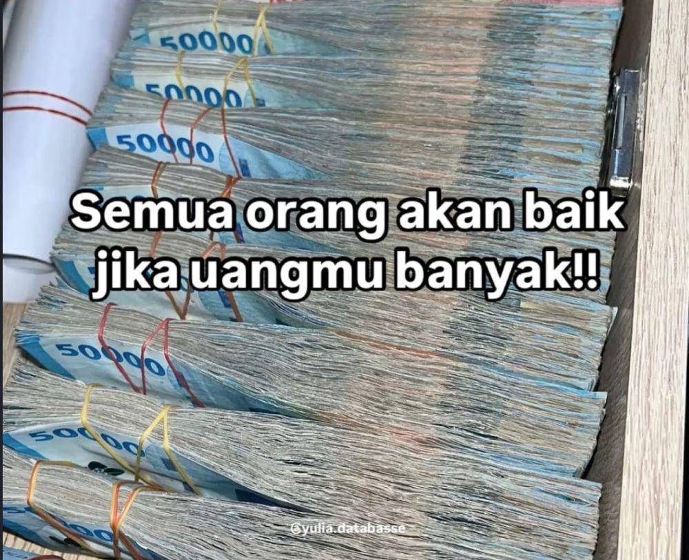 Meme ujung-ujungnya duit (x.com/spiderrmn)