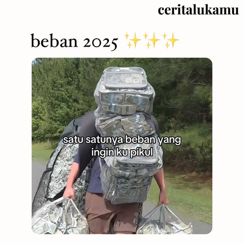 Meme ujung-ujungnya duit (instagram.com/ceritalukamu)