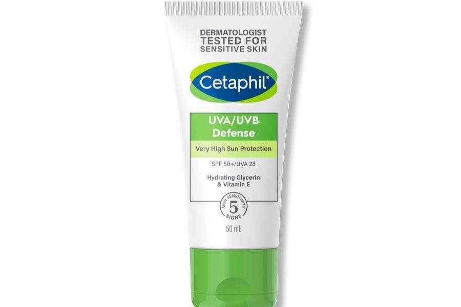 Cetaphil UVA/UVB Defense SPF 50+/UVA 28 (dok. Cetaphil)