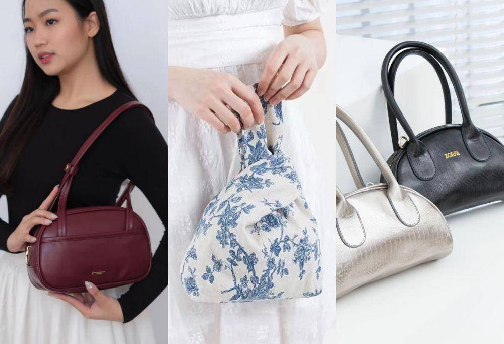 rekomendasi tas tangan untuk imlek 2025 (shopee.co.id/Flicka Bags Official Shop | shopee.co.id/Tascili | shopee.co.id/ZORRA Official Shop)