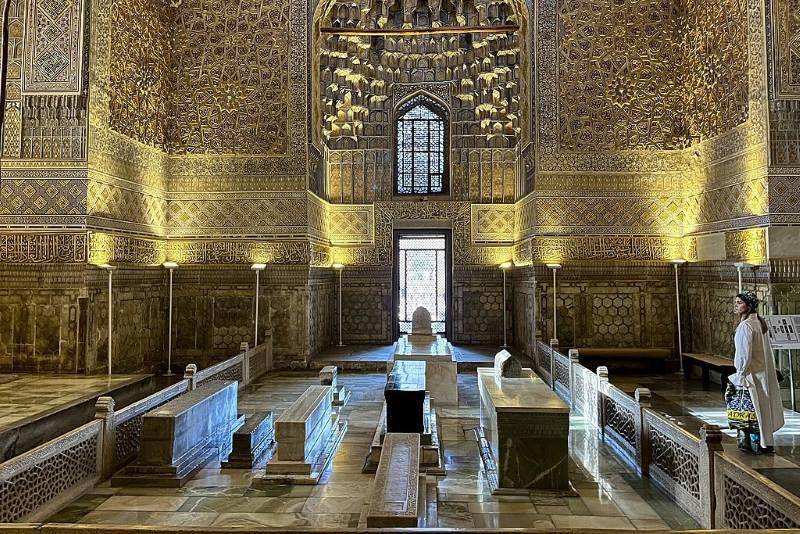 Kompleks makam Gur-e-Amir (commons.wikimedia.org/ほっきー)