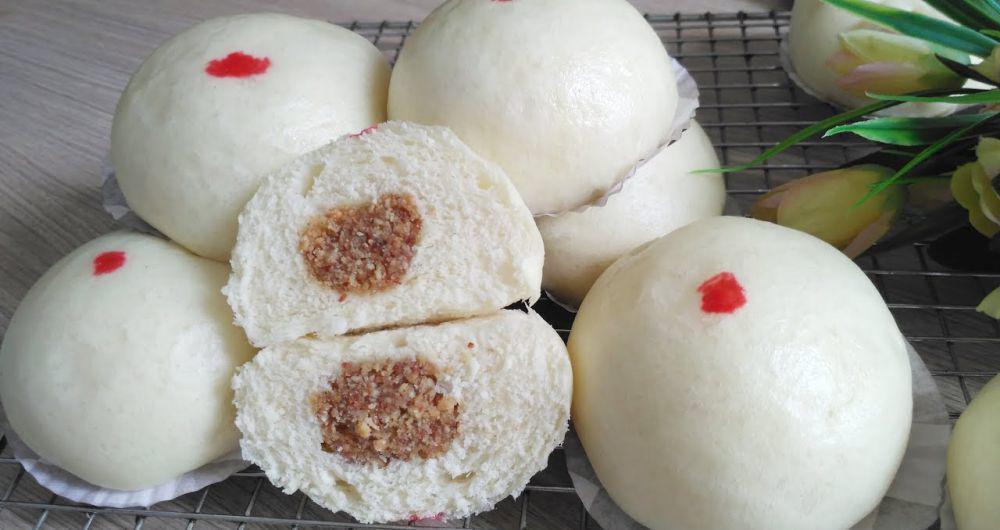 Resep Bakpao Isi Kacang Tanah yang Empuk dengan Isian Manis Gurih