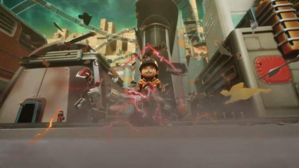 kenapa Boboiboy bisa ciptakan MechaGentar (dok. Monsta Studios/Boboiboy Galaxy Gentar)