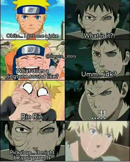 potret meme Rin Nohara (reddit.com/r/narutomemes)