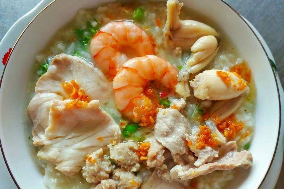 Potret menu bubur di Bakmi Singkawang A’ang 51 (instagram.com/bakmi_singkawang_aang51)