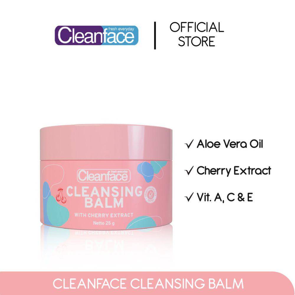 Cleanface Cleansing Balm (shopee.co.id/Purbasari Official Store)