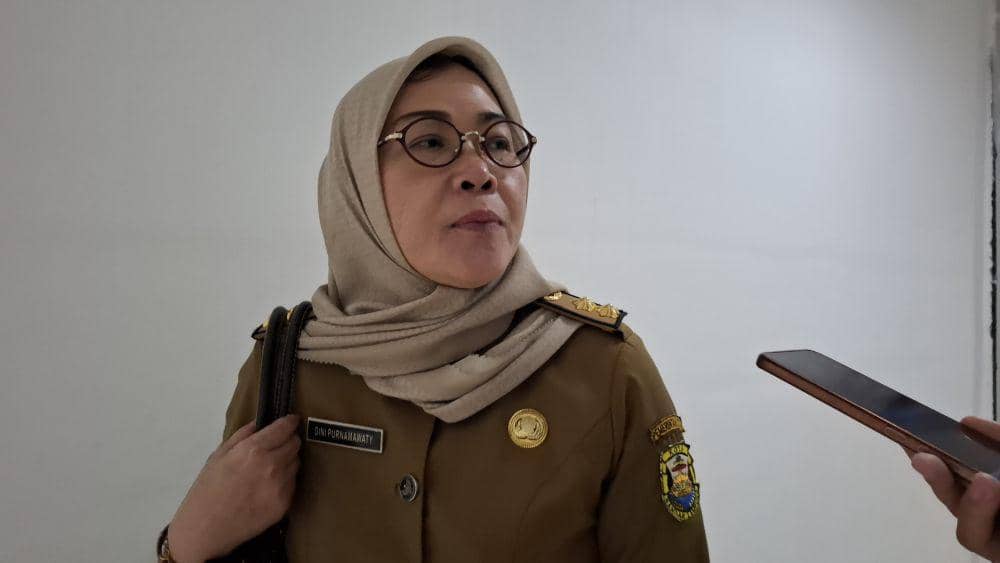 Plt Kepala Badan Perencanaan Pembangunan Daerah (Bappeda) Kota Bandar Lampung, Dini Purnamawaty. (IDN Times/Muhaimin)