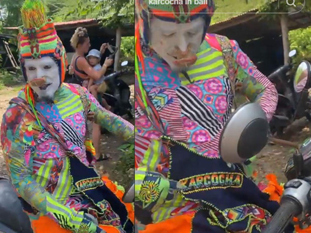 Profil Badut Karcocha, Kunjungi Nusa Lembongan Bali