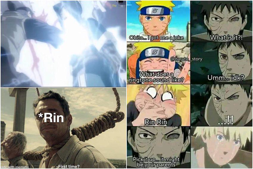 7 Meme Kocak Rin Nohara, Dibuat Jadi Donat sama Kakashi