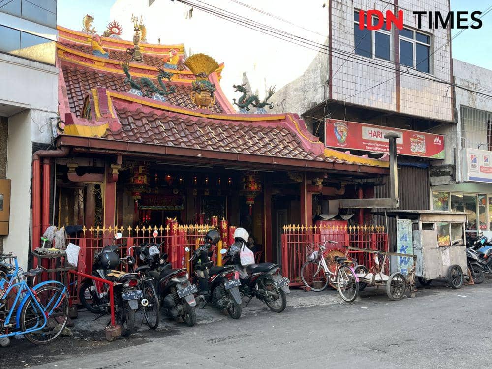 Suasana di kawasan Pecinan Semarang