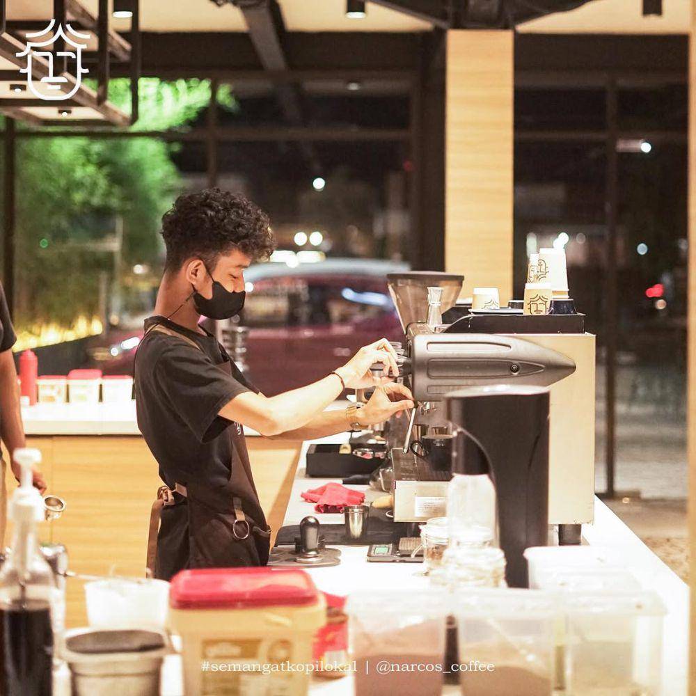 Barista Narcos Coffee. (instagram.com/narcos_coffee)