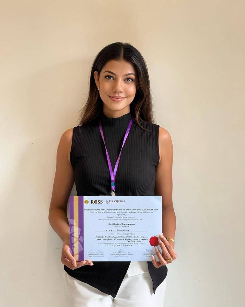 Potret Miss World Sri Lanka 2025, Anudi Gunasekara (instagram.com/anudi_gunasekara)