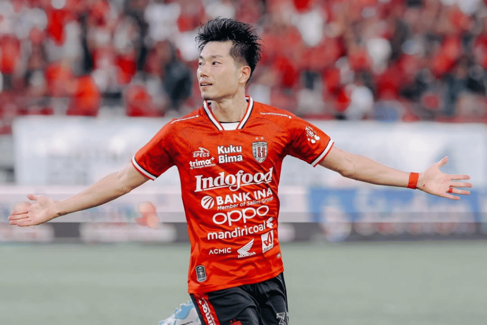 Kenzo Nambu saat memperkuat Bali United di putaran pertama BRI Liga 1 musim 2024/25. (Instagram.com/baliunitedfc)