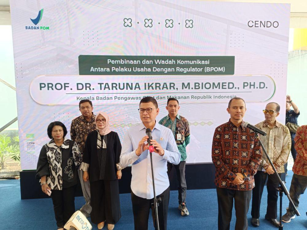 BPOM Minta Industri Farmasi  Kembangkan Obat Asli Indonesia