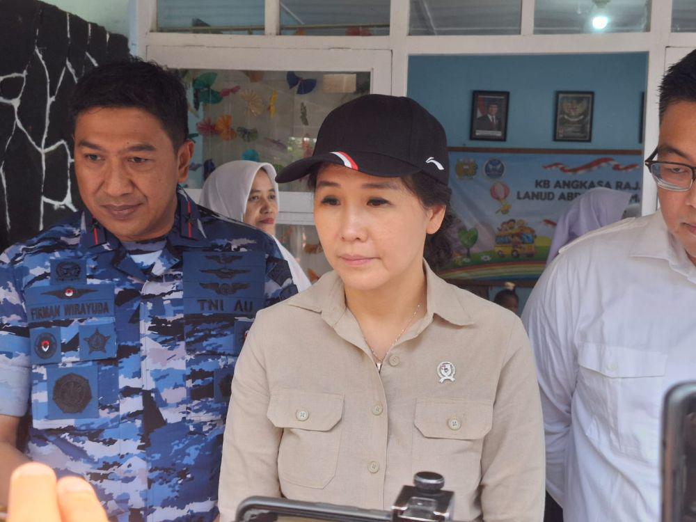 Veronica Tan Pantau Pemberian MBG untuk KB dan TK di Malang