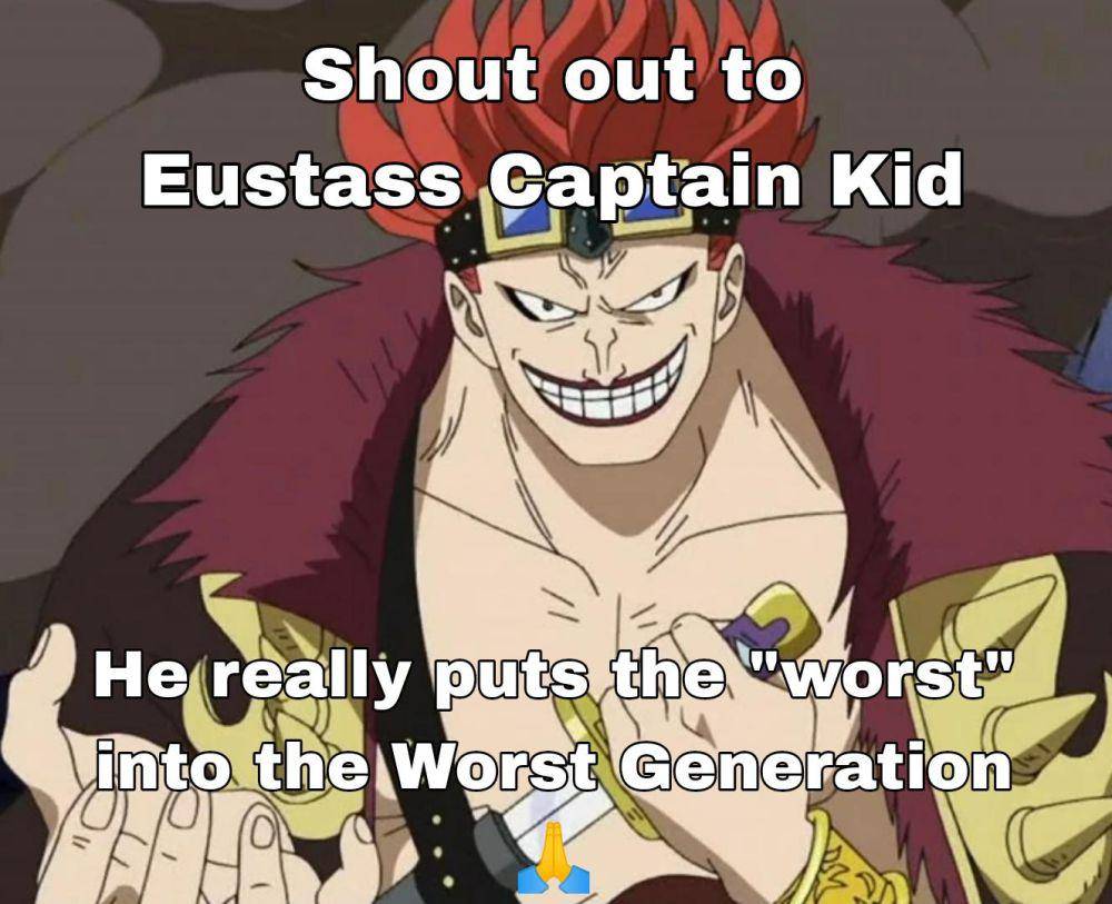 potret meme Eustass Kid (reddit.com/user/DavidFromDeutschland)