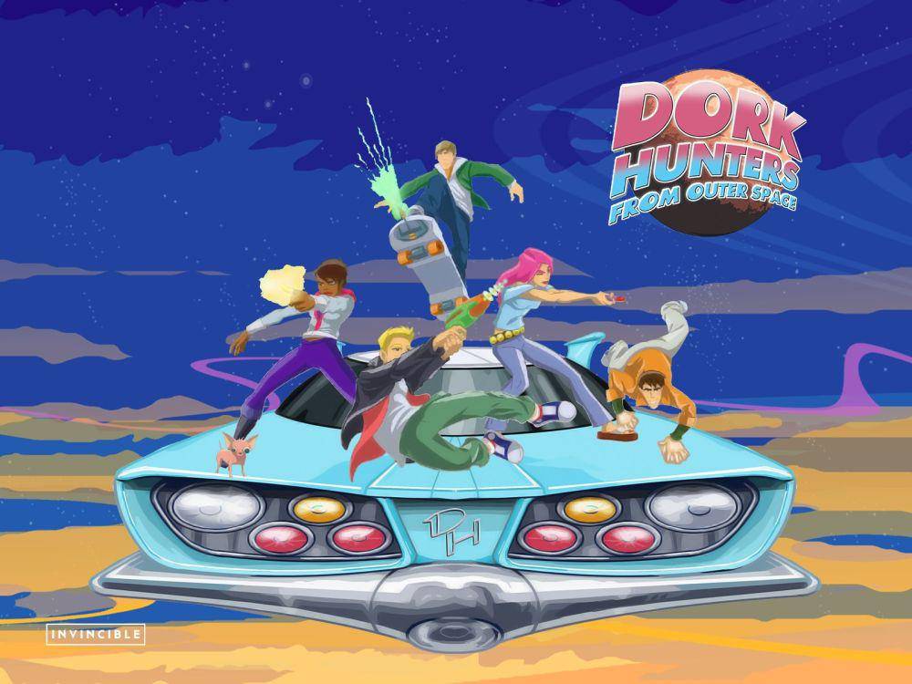 serial animasi mirip Boboiboy (dok. BKN International/Dork Hunters From Outer Space)