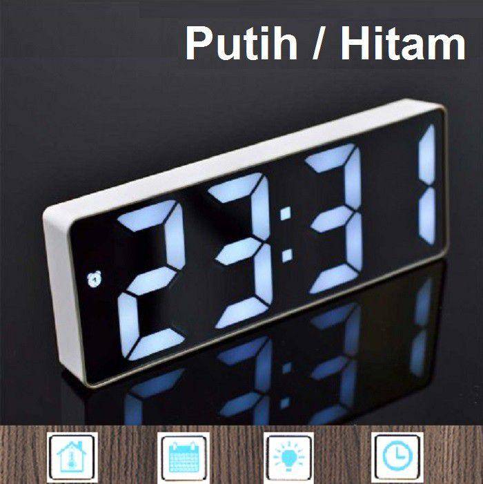 Jam Meja Digital Led Weker Table dari Rumix (tokopedia.com/Rumix)