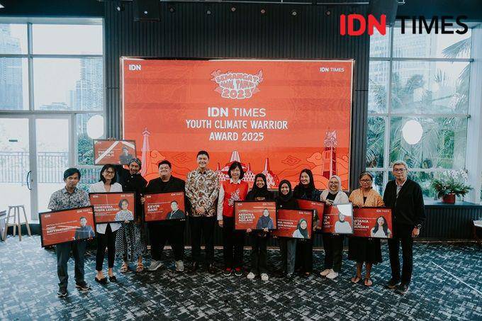 IDN Times beri penghargaan IDN Times Youth Climate Warrior 2025 (Dok.IDN Times)