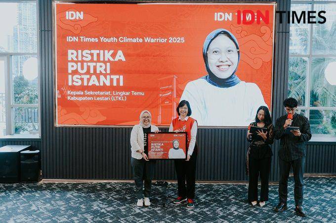 IDN Times beri penghargaan IDN Times Youth Climate Warrior 2025  (Dok.IDN Times)