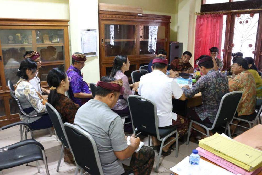 Rapat kerja Komisi II DPRD Klungkung dan Dinas Kesehatan. (Dok. IDN Times/istimewa)